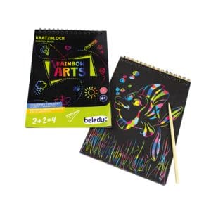 Beleduc: RAINBOW ARTS - Scratch Book